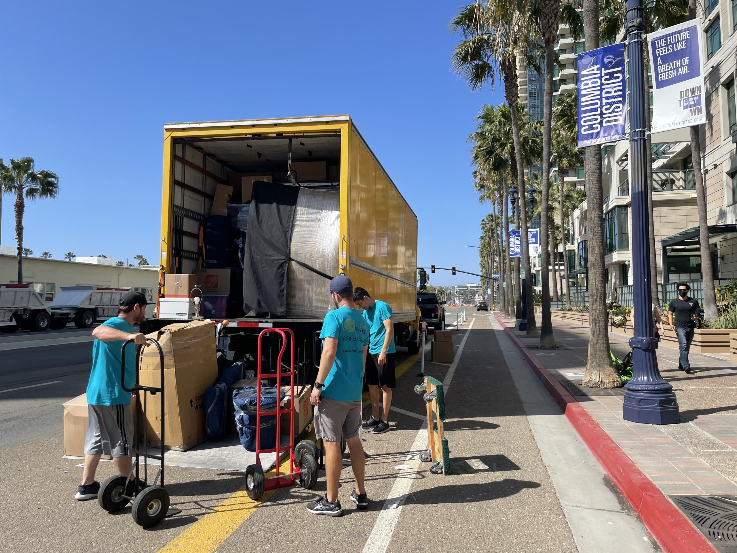 From Packing to Unloading: San Diego’s Best Moving Services