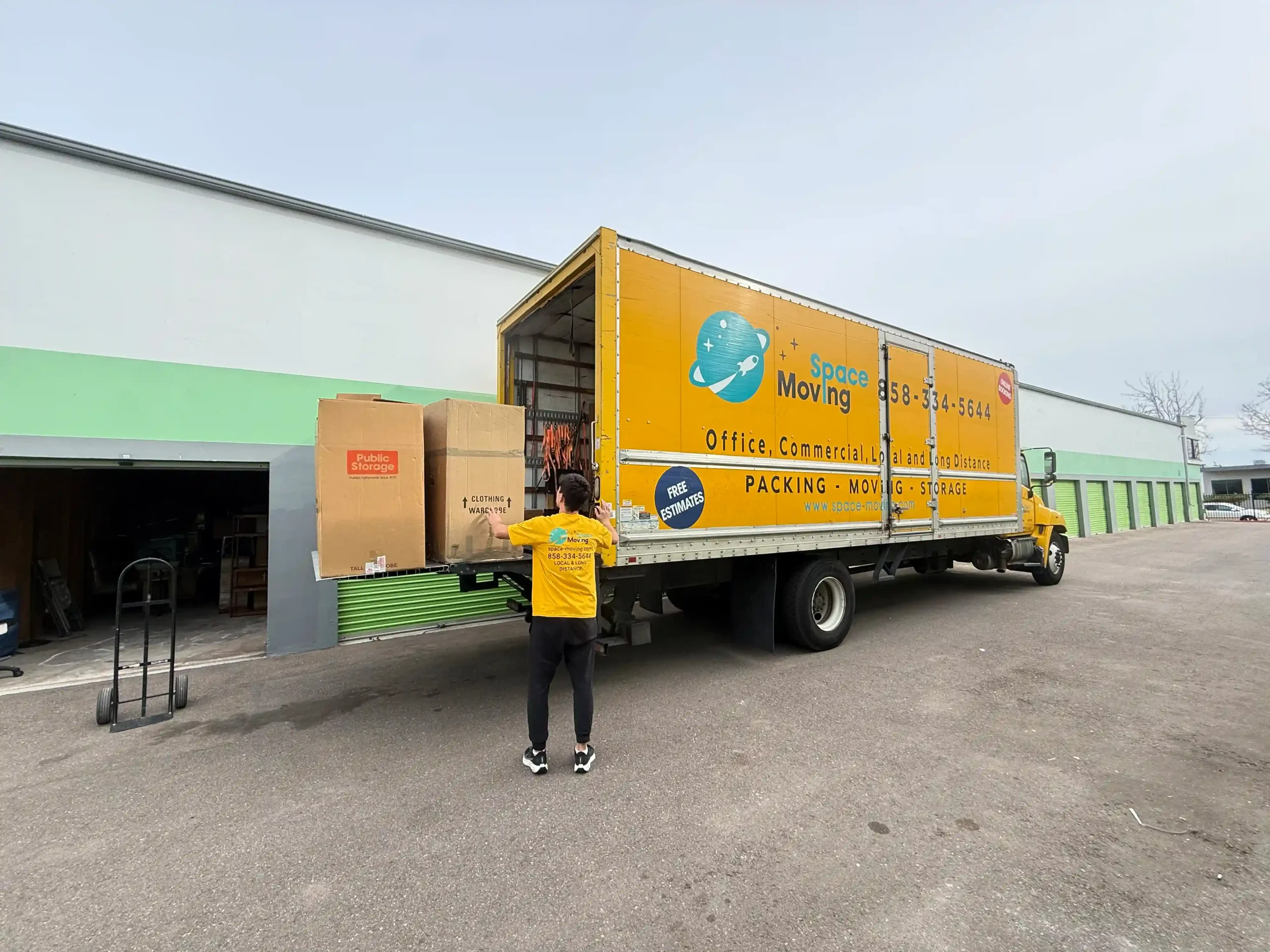 San Diego Movers? Go with Space Moving